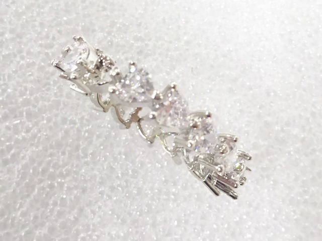 COLORED STONE FASHION RING / JP SIZE 23.5